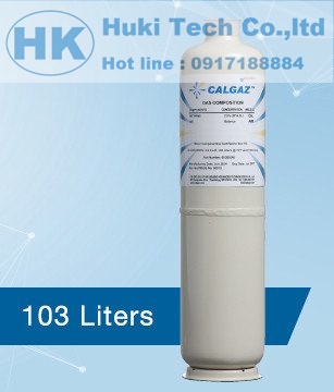 Bình khí chuẩn CALGAZ 20.8% O2, Cân bằng N2