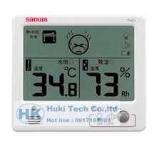 Đồng hồ đo nhiệt độ độ ẩm sanwa TH21