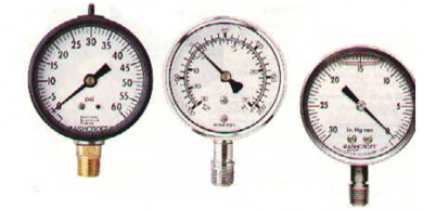 Calibration pressure gauge