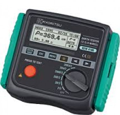 hiệu chuẩn Đồng hồ đo điện trở đất Kyoritsu 4106