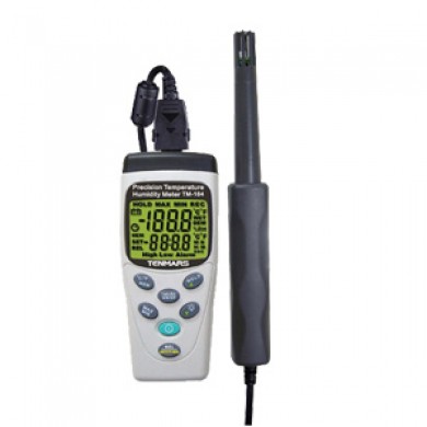 hiệu chuẩn Đồng hồ đo nhiệt độ độ ẩm và ghi dữ liệu Tenmars TM 184