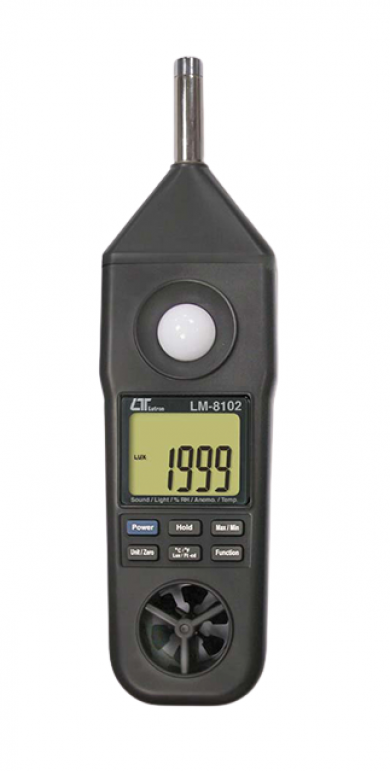 Hiệu chuẩn Máy đo vi khí hậu LUTRON LM-8102, thiết bị đo môi trường LUTRON LM-8102